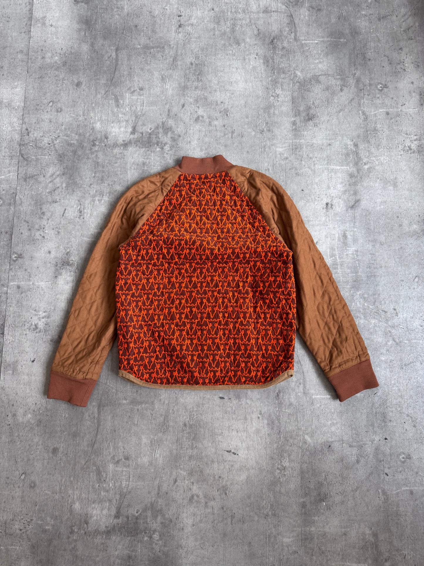 Tsumori Chisato Panelled Corduroy Bomber Jacket