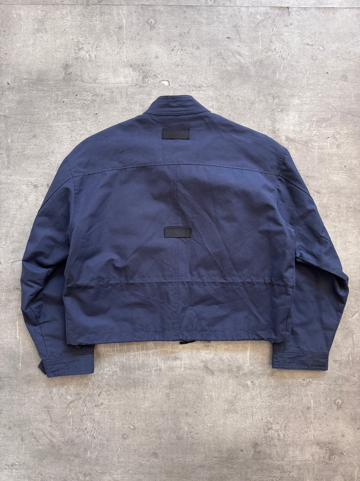 2019 Dior Homme Crop Buckle Tech Blouson FA:276 (SC489) | Large, Navy