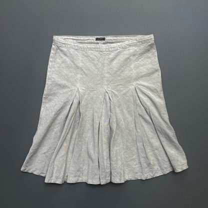 C.P. Company Donna SS05 Grey Linen Skirt | Medium, Grey