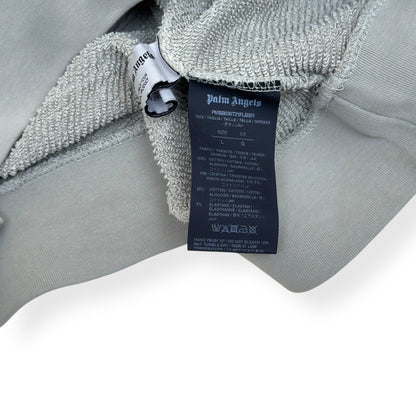 PALM ANGELS LOGO HOODIE GREY L | Large, Grey