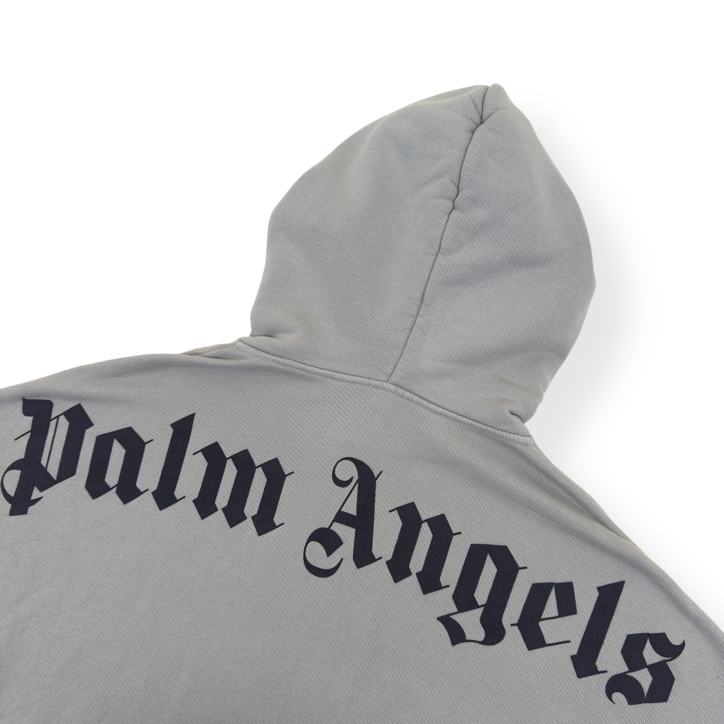 PALM ANGELS LOGO HOODIE GREY L | Large, Grey