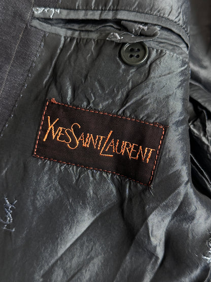 YSL Navy Pinstripe Suit