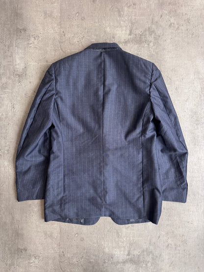 YSL Navy Pinstripe Suit