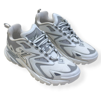 LOUIS VUITTON LV RUNNER TATIC SNEAKER WHITE UK10 | UK 10, White