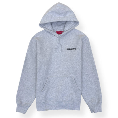 SUPREME WORLDWIDE HOODIE GREY / BLACK M | Medium, Black