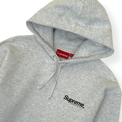 SUPREME WORLDWIDE HOODIE GREY / BLACK M | Medium, Black