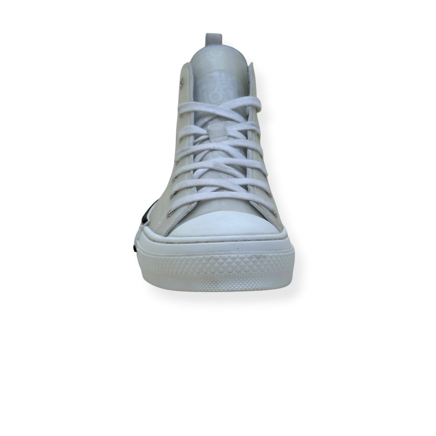 DIOR B23 OBLIQUE HIGH-TOP SNEAKER WHITE 44 / UK10 | UK 10, White