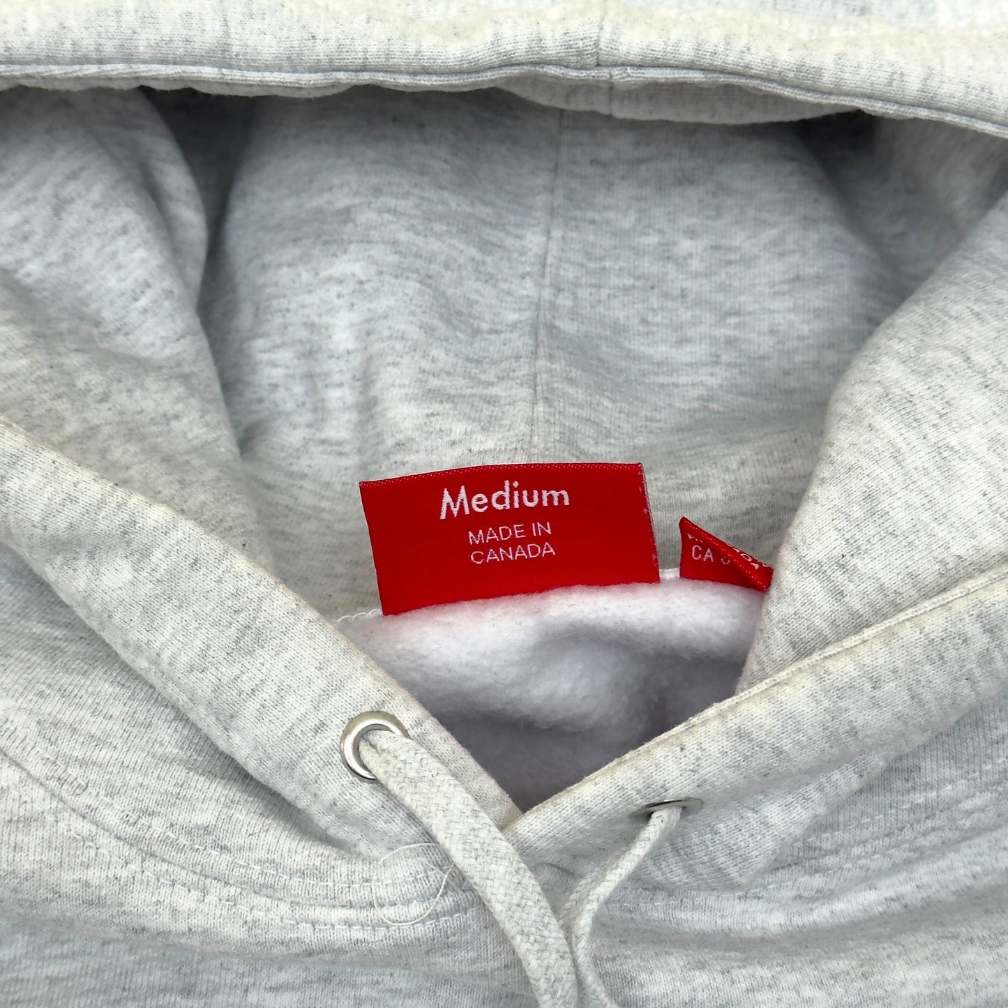 SUPREME WORLDWIDE HOODIE GREY / BLACK M | Medium, Black
