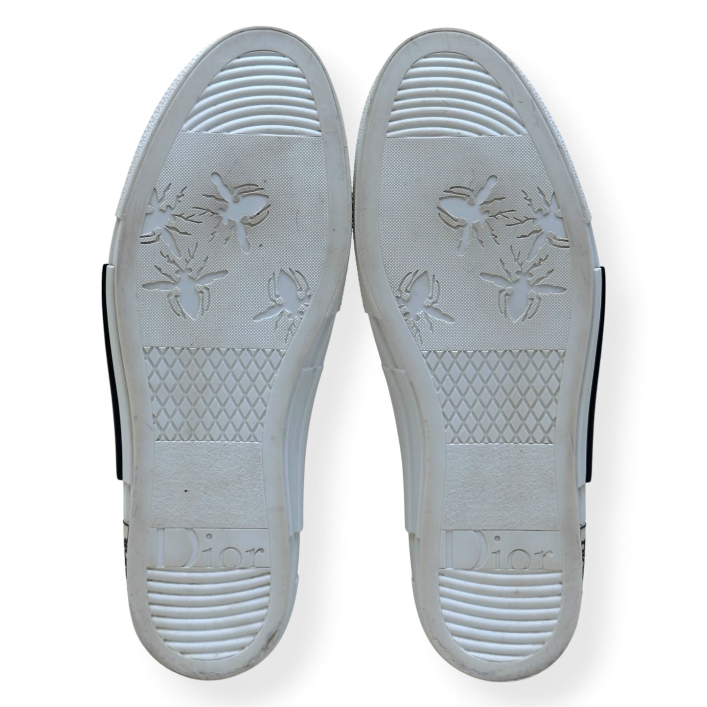 DIOR B23 OBLIQUE HIGH-TOP SNEAKER WHITE 44 / UK10 | UK 10, White