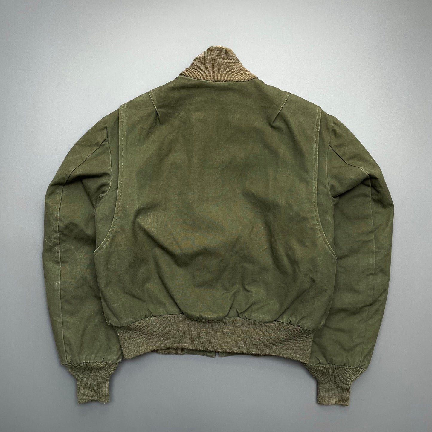 Spiewak & Sons Forest Green 80s Type T-1 Tanker Military Bomber Jacket | X-Small, Green