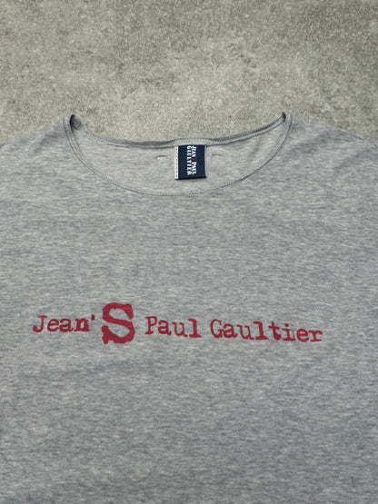 Jean Paul Gaultier "Liberte Egalite Sexualite" Embroidered Long Sleeve Tee