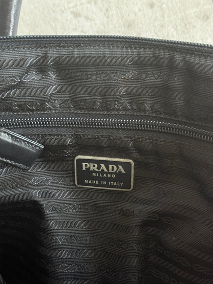 Prada Leather Top Handle Bag