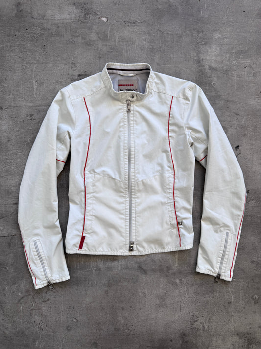 1990's Prada Sport Goretex Contrast Trim Stretch Tech Jacket | Small, Multicoloured