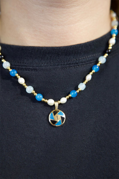 VT Rework: YSL Multi Beaded Gold Pendent Necklace