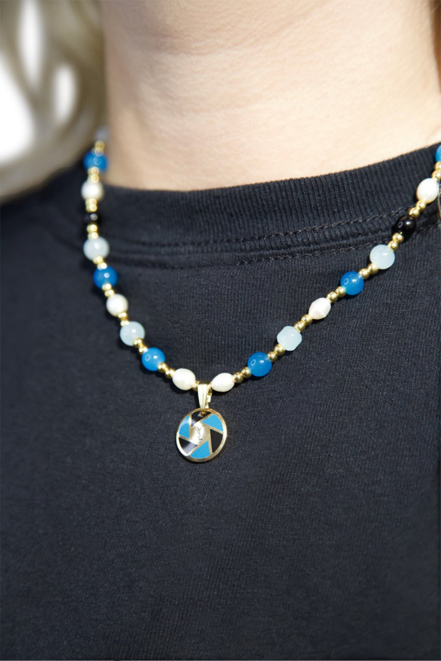 VT Rework: YSL Multi Beaded Gold Pendent Necklace