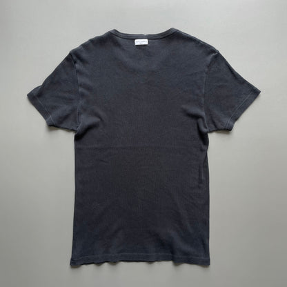 Dolce&Gabbana Black 00s Women's Ribbed T-Shirt | Large, Black