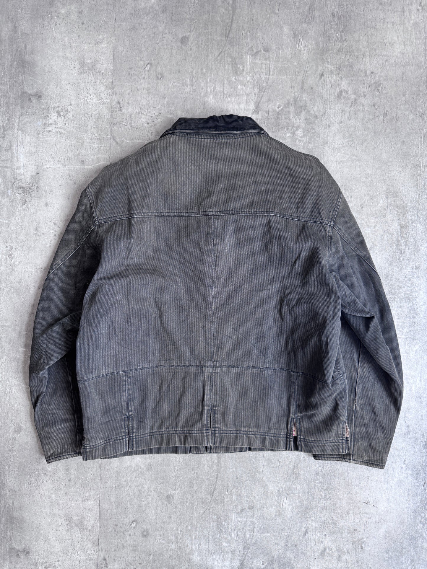 Issey Miyake Mademoiselle Non Non Washed Black Chore Coat