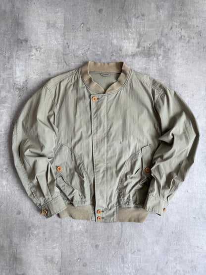 Christian Dior Khaki Green Lightweight Bomber