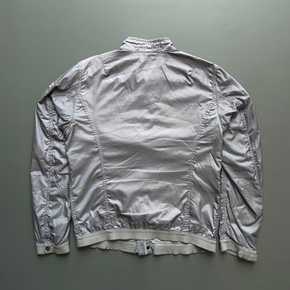 Stone Island Denims Grey SS09 Nylon Bomber Jacket | Medium, Grey