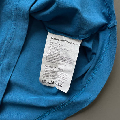 Comme Des Garçons Shirt Blue T-Shirt | Medium, Blue