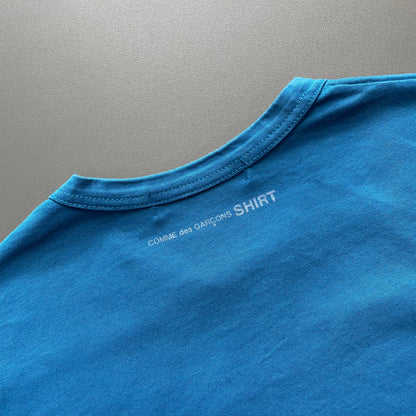 Comme Des Garçons Shirt Blue T-Shirt | Medium, Blue