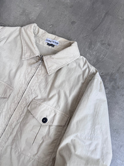 A/W 2001 Stone Island Lightweight Beige Work Blouson