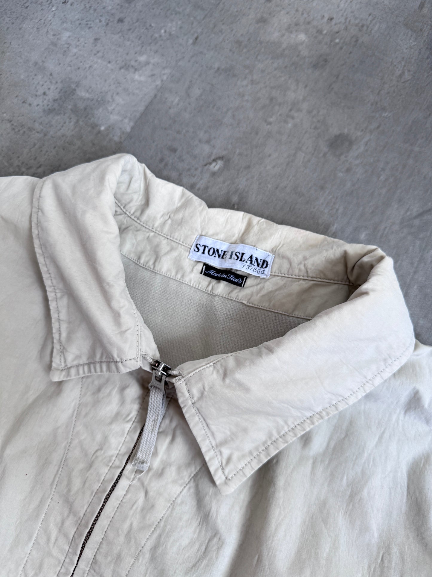 A/W 2001 Stone Island Lightweight Beige Work Blouson