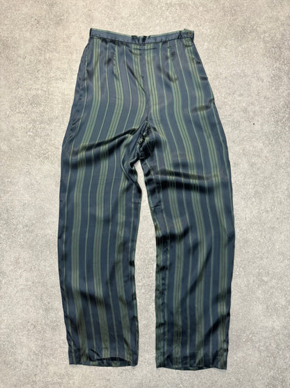 Armani Silk Stripe Trousers