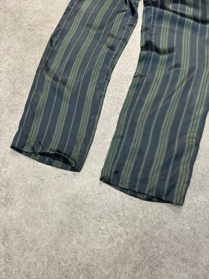 Armani Silk Stripe Trousers