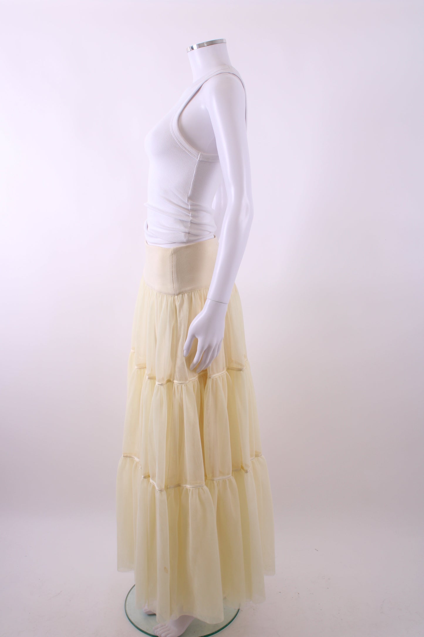 ME+EM maxi tulle skirt Lemon L | Default Title, Lemon