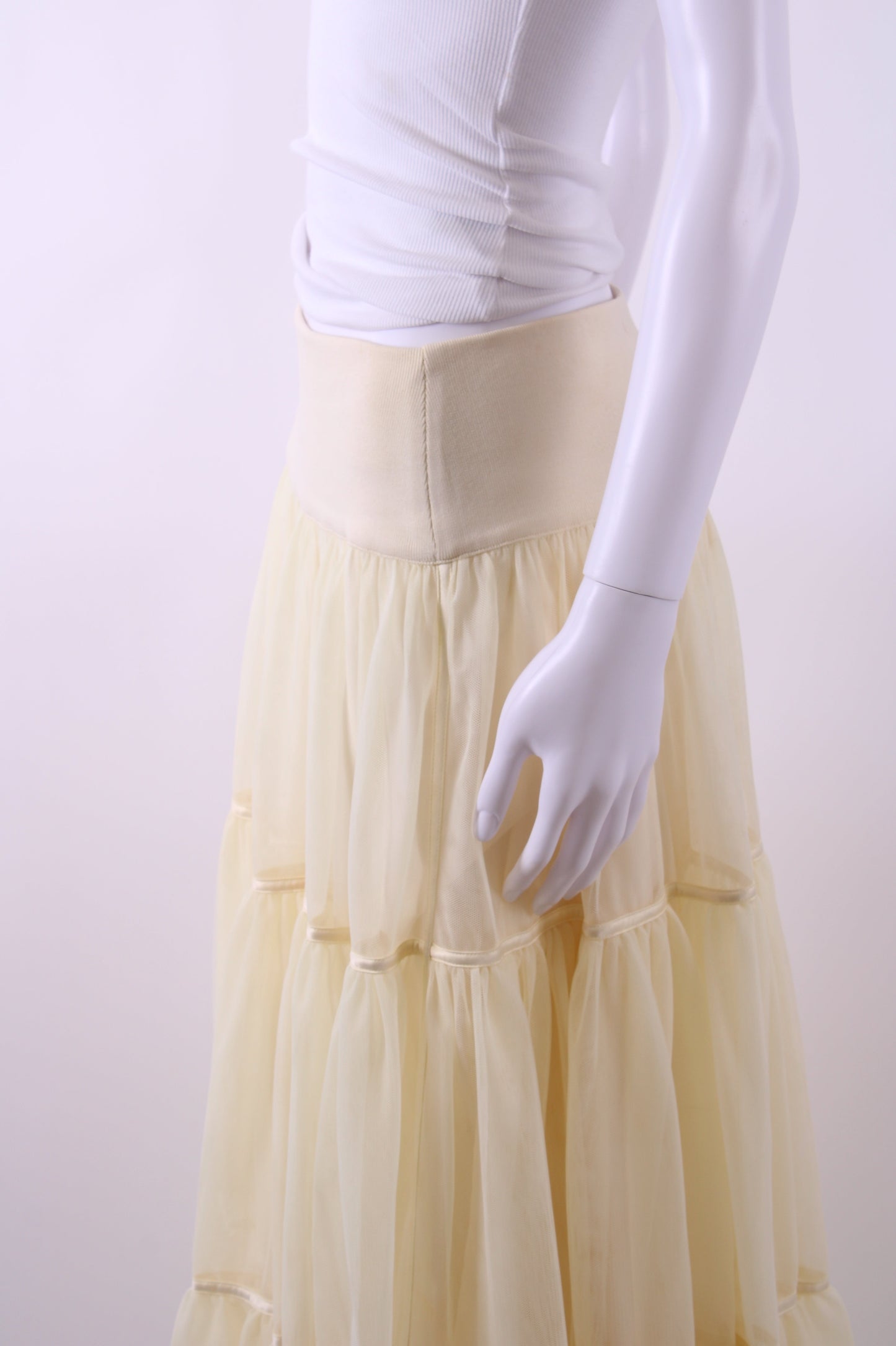 ME+EM maxi tulle skirt Lemon L | Default Title, Lemon