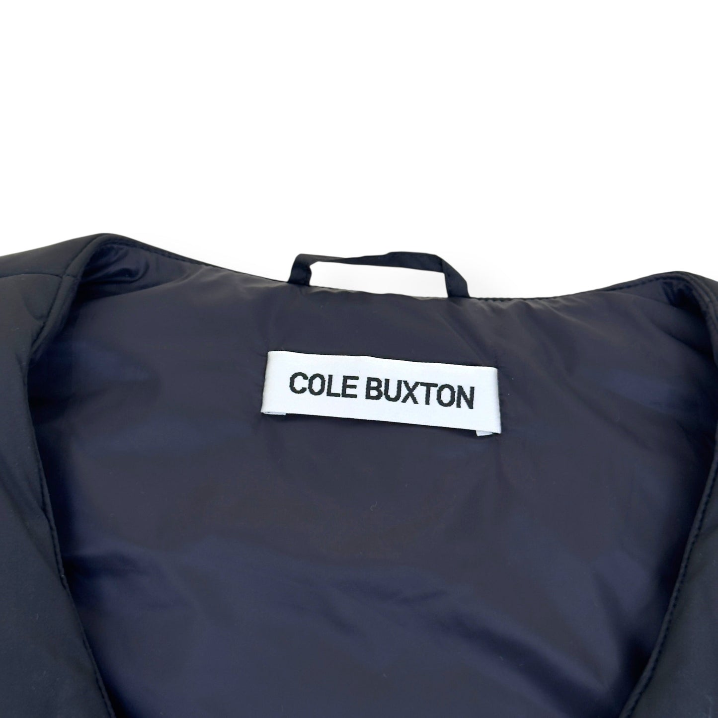 COLE BUXTON DOWN-INSULATED GILET BLACK S | Small, Black