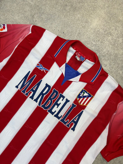 1998-99 Atletico Madrid x Reebok Home Shirt