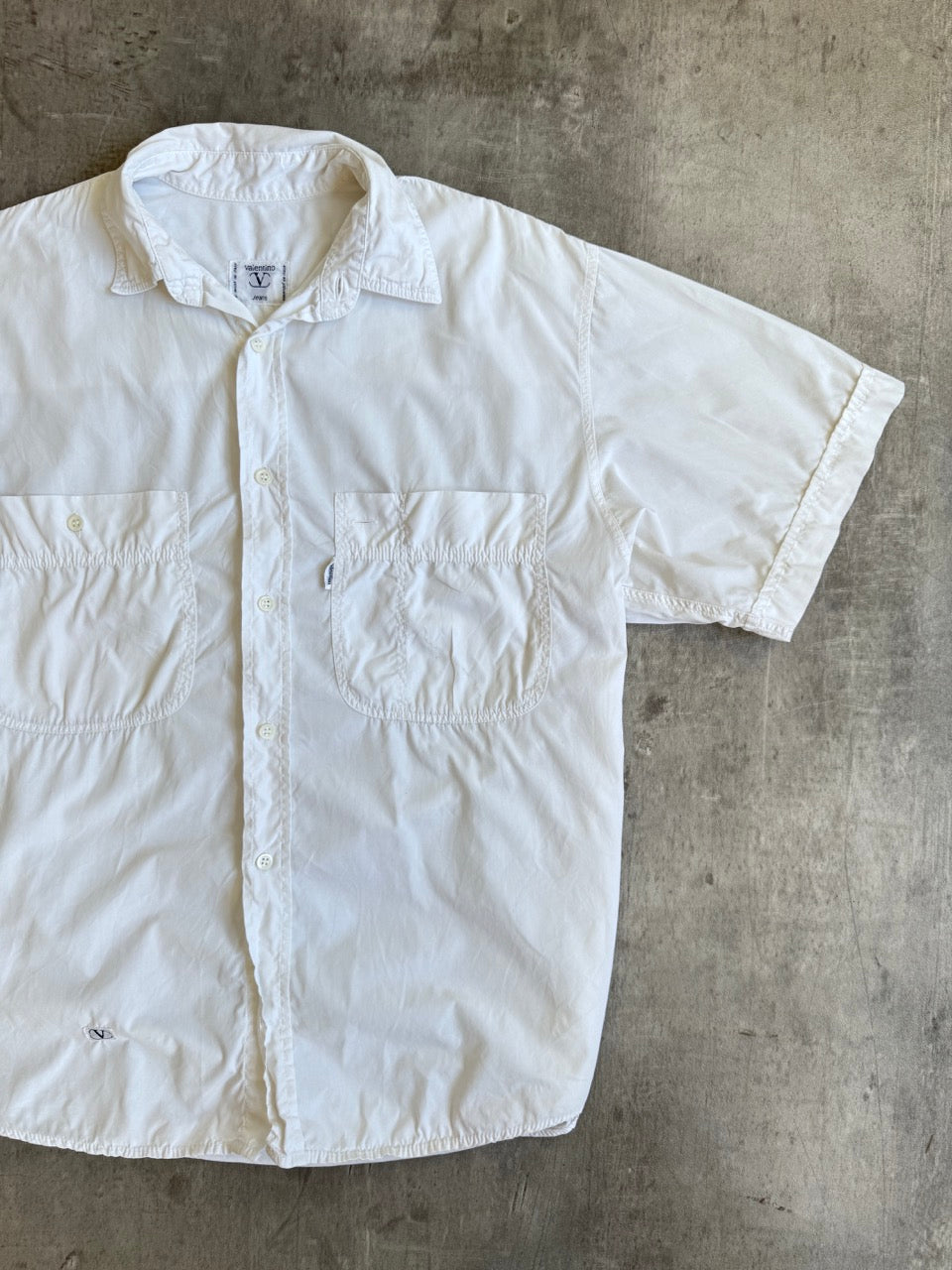 Valentino Jeans White Button Up