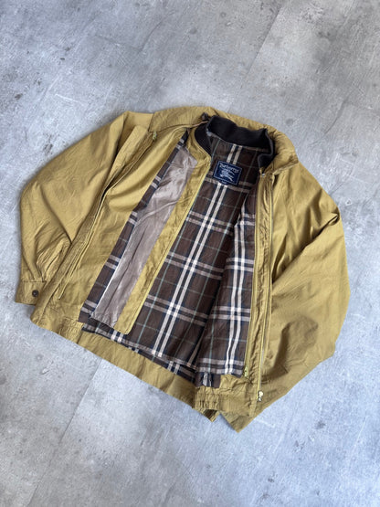 Burberry Vintage Olive Bomber Jacket