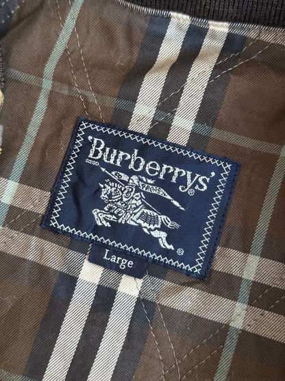 Burberry Vintage Olive Bomber Jacket