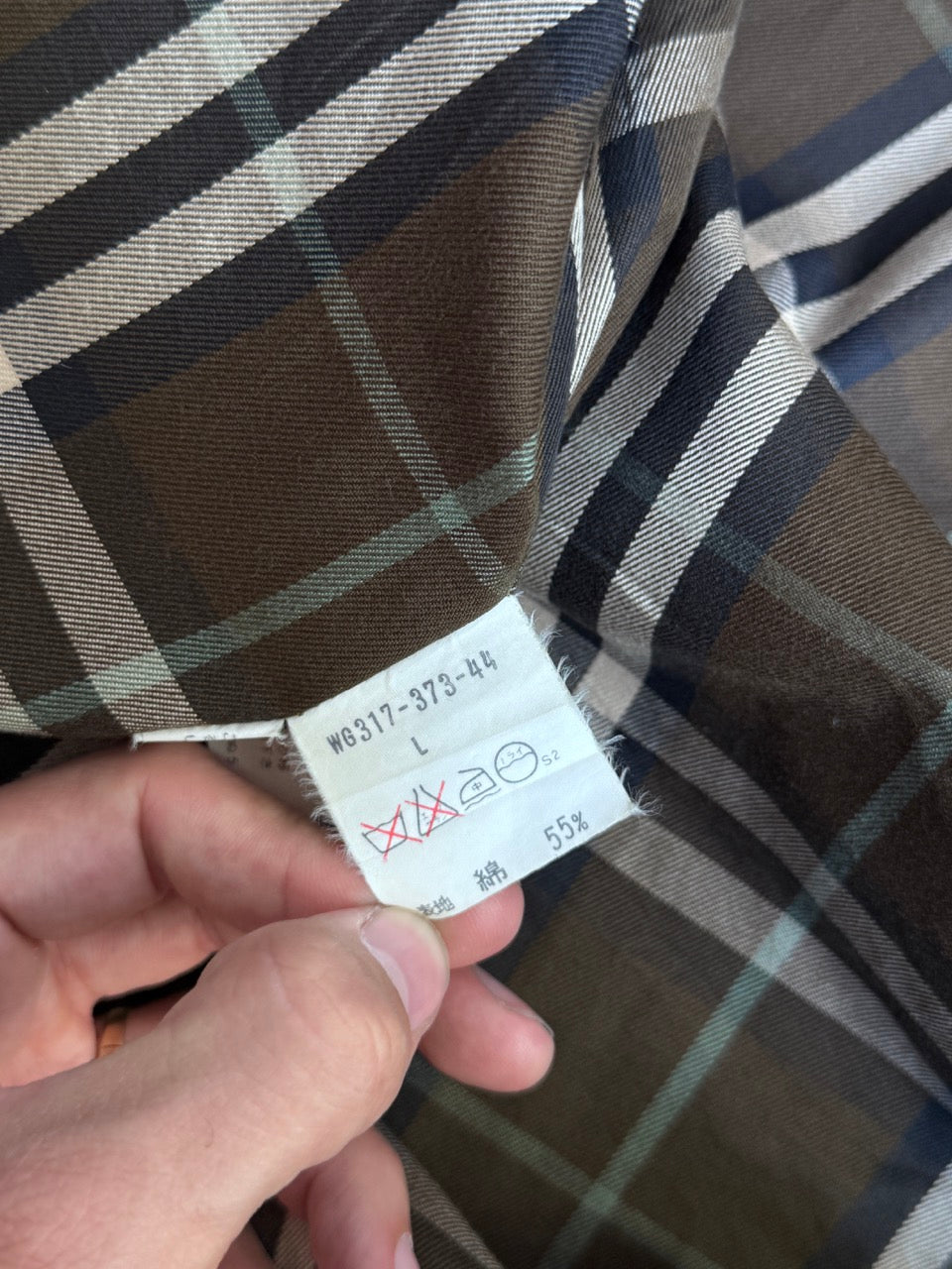 Burberry Vintage Olive Bomber Jacket