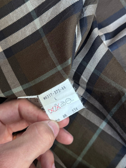 Burberry Vintage Olive Bomber Jacket