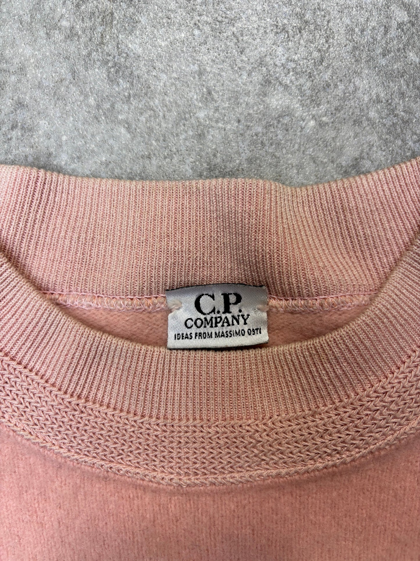 C.P. Company 90's Pink Soft Sweatshirt