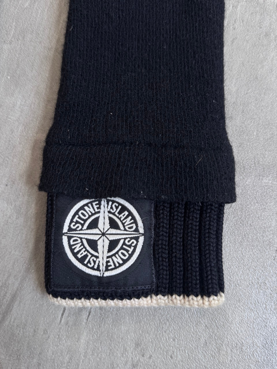 A/W 2004 Stone Island Knit Zip Up Sweater