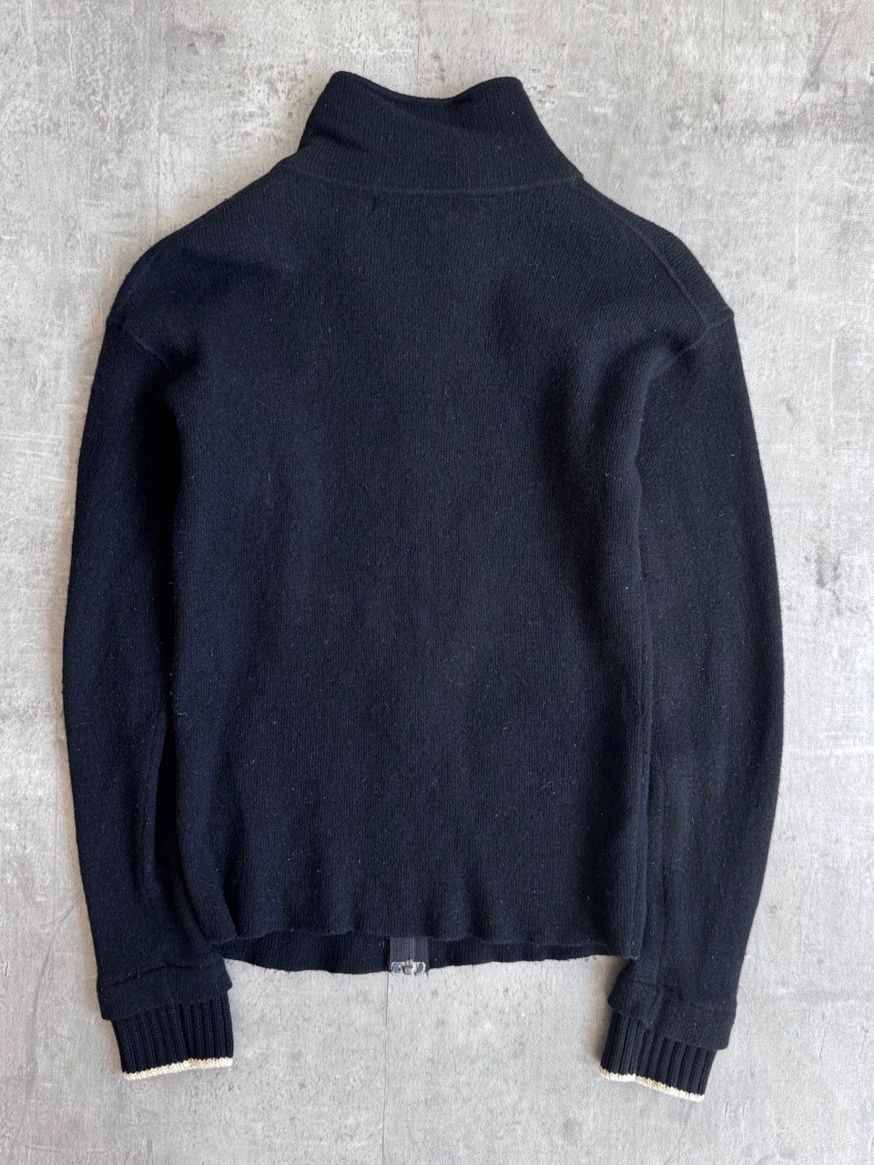 A/W 2004 Stone Island Knit Zip Up Sweater