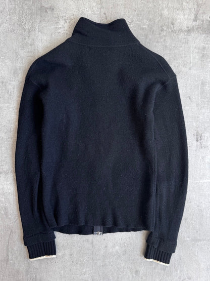 A/W 2004 Stone Island Knit Zip Up Sweater