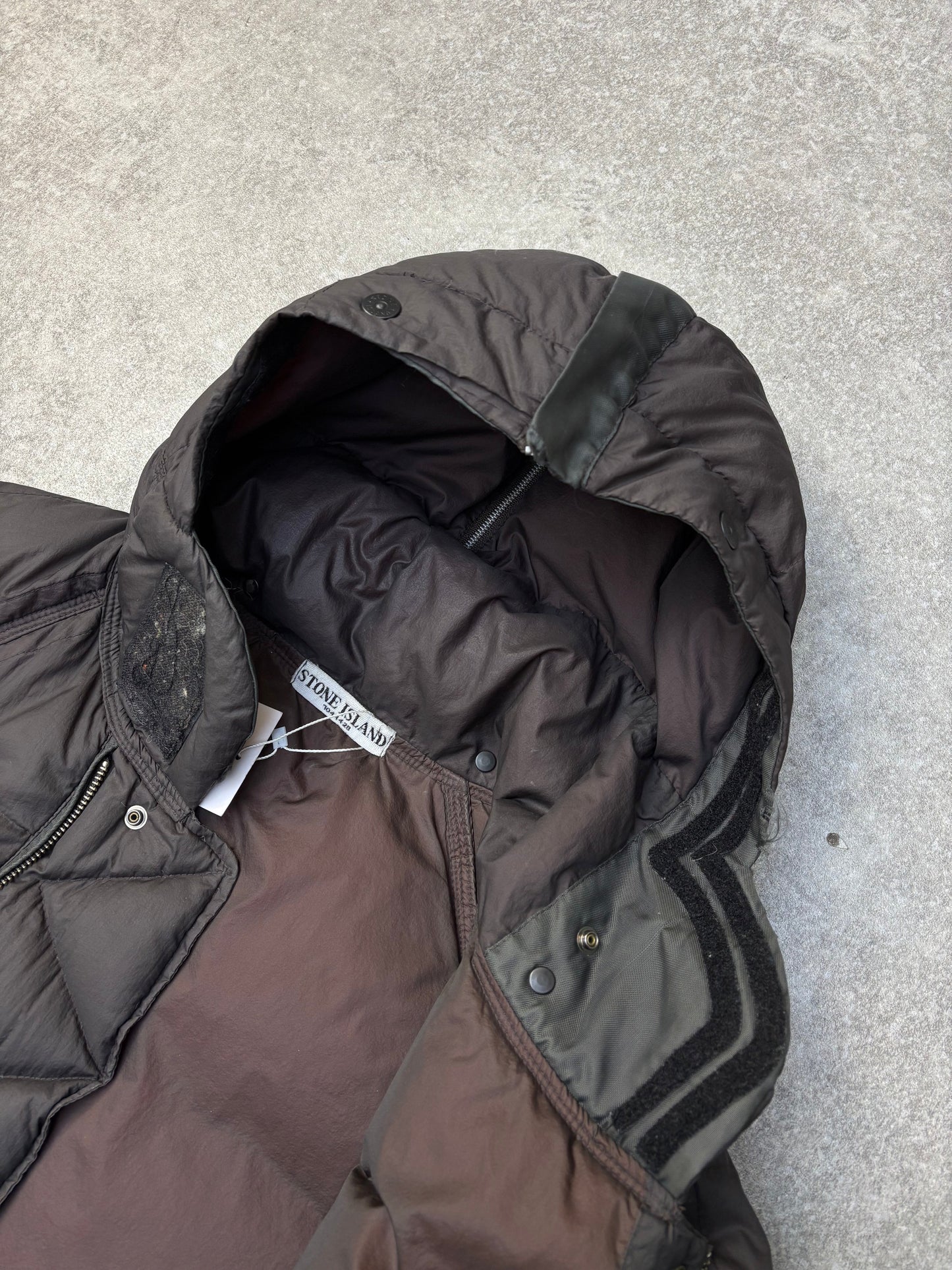 A/W 2012 Stone Island Garment Dyed Down Puffer Jacket