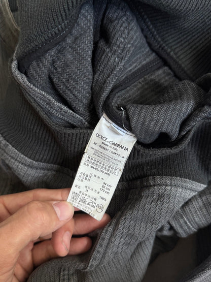 D&G Pinstripe Bomber Jacket