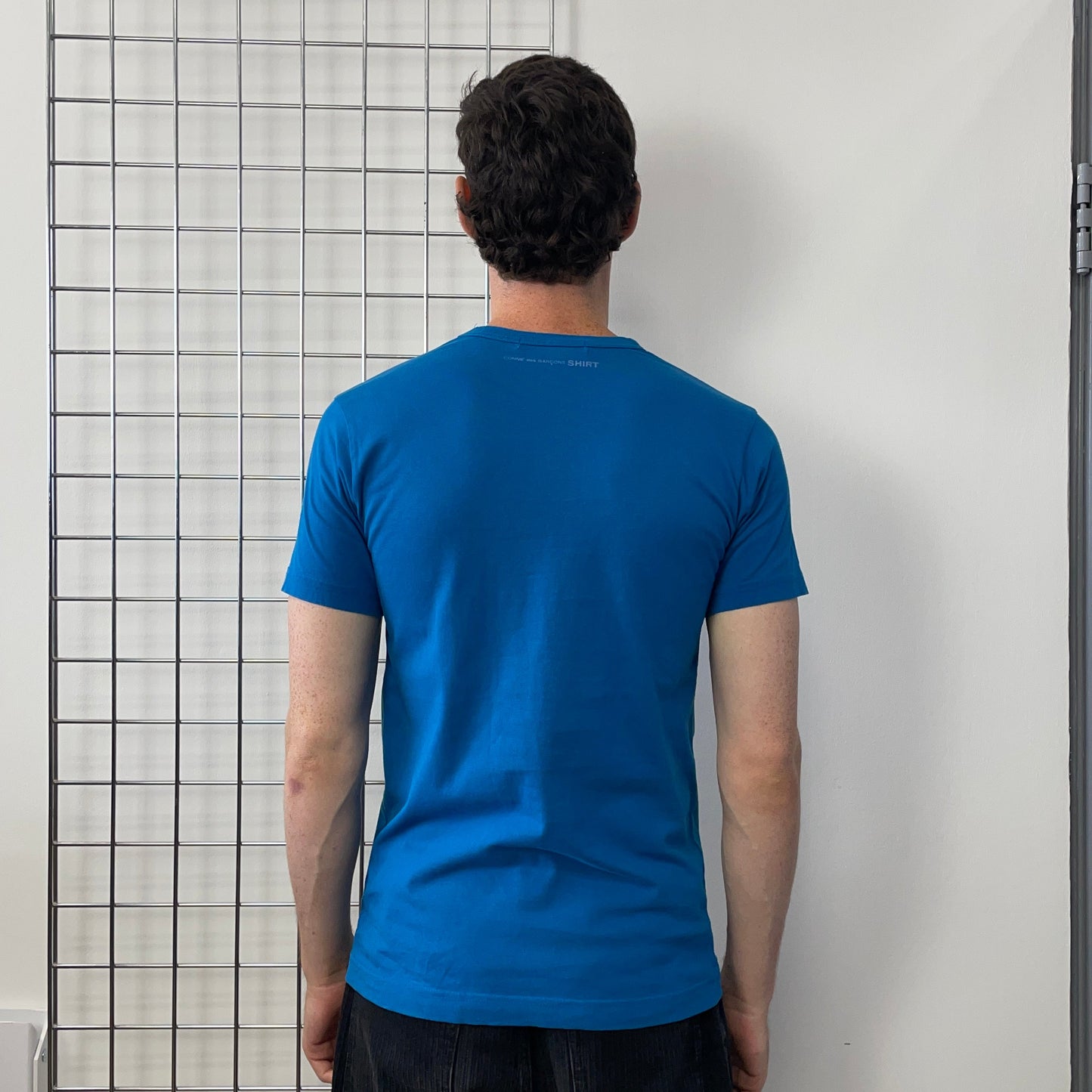 Comme Des Garçons Shirt Blue T-Shirt | Medium, Blue