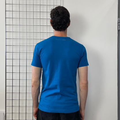 Comme Des Garçons Shirt Blue T-Shirt | Medium, Blue