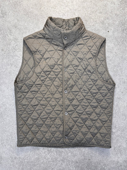 C.P. Company Grey Nylon Quilted Gilet