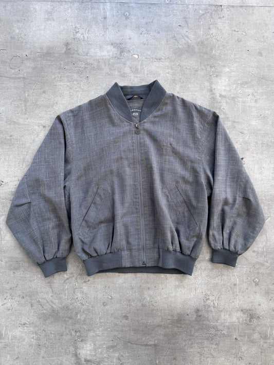 Balenciaga Paris Grey Bomber Jacket | Extra Large, Multicoloured