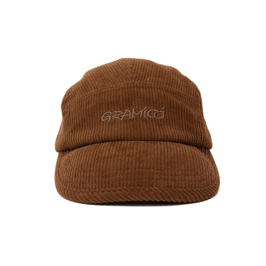 Gramicci Corduroy 5-Panel Cap Brown - Known Source