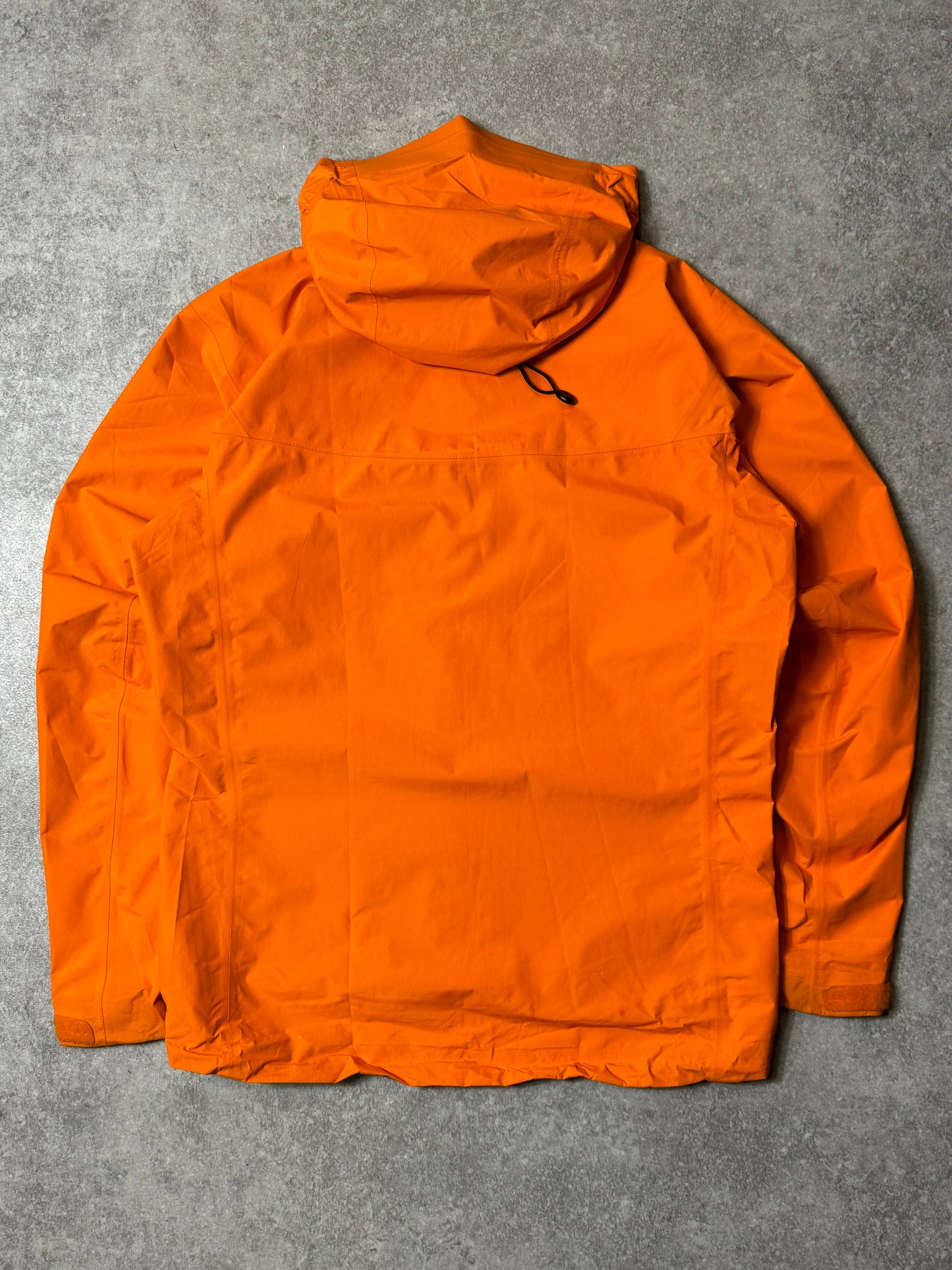 Arc'teryx Orange GORE-TEX Hooded Full Zip Jacket